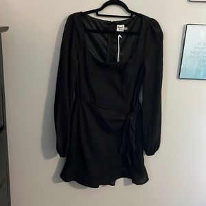 Princess Polly black dress, size 10